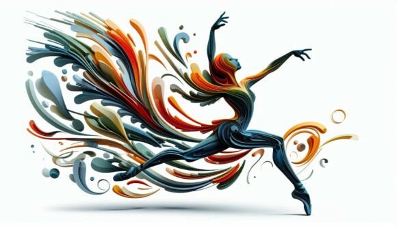 Avant-garde Ballet Motion: A Font for Bold Visual Stories