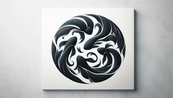 Circular Fish Motion: A Dynamic Typeface for Modern Branding