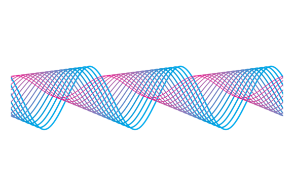 Designing with Pulse: The Audio Waves Shape Font