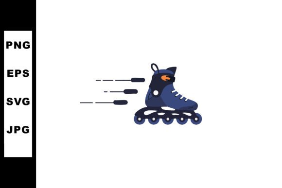 Dynamic Design: Unleashing Speed with Roller Skate Motion Graphics
