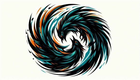 Expressionist Crane Motion: Dynamic Typography for Impactful Design