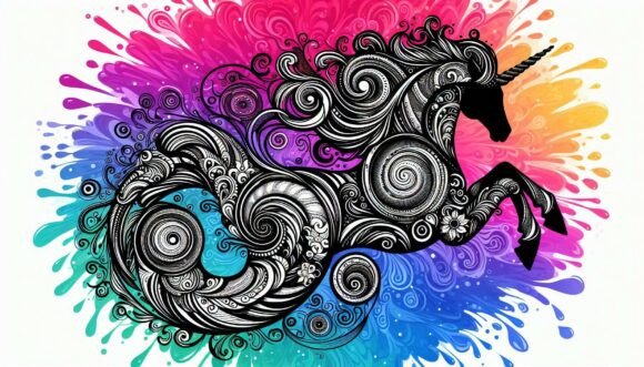 Hypnotic Spiral Motion: Captivating Visual Assets