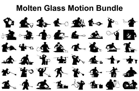 Molten Glass Motion Bundle: Dynamic Design Assets