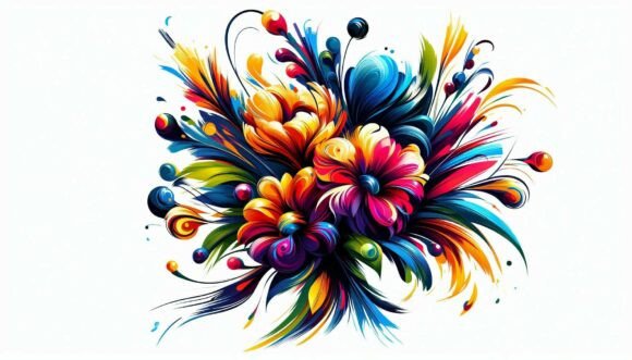 Unleashing Creative Energy: The Power of Expressive Floral Motion